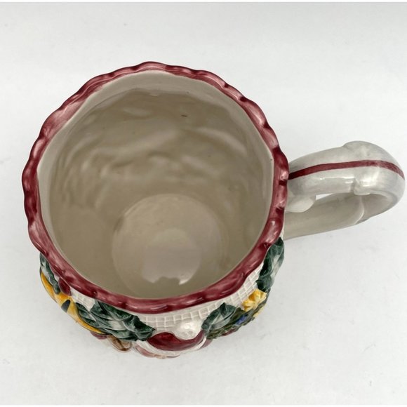 Vtg. Fitz & Floyd Omnibus Victorian Christmas Mug - Picture 4 of 5